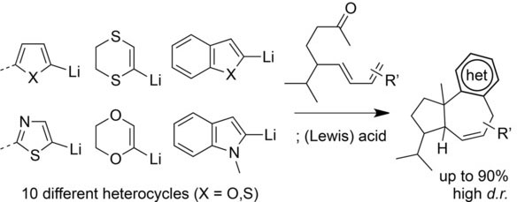 Stereoselective and Modular Assembly Method for Heterocycle-Fused Daucane Sesquiterpenoids